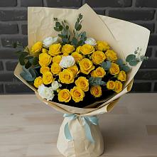 Букет цветов из:  Розы в Приютово