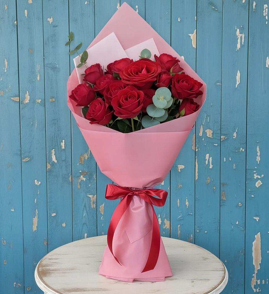 Букет цветов из: Розы в Приютово