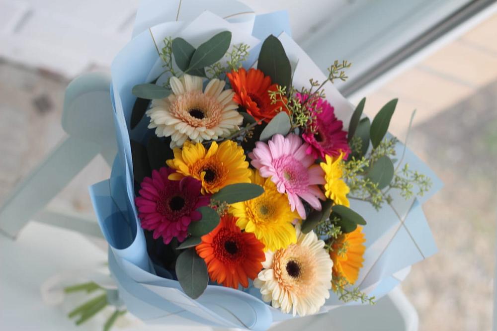 Букет цветов из: Герберы в Приютово