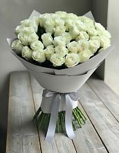 Букет 35 Белых роз в Приютово