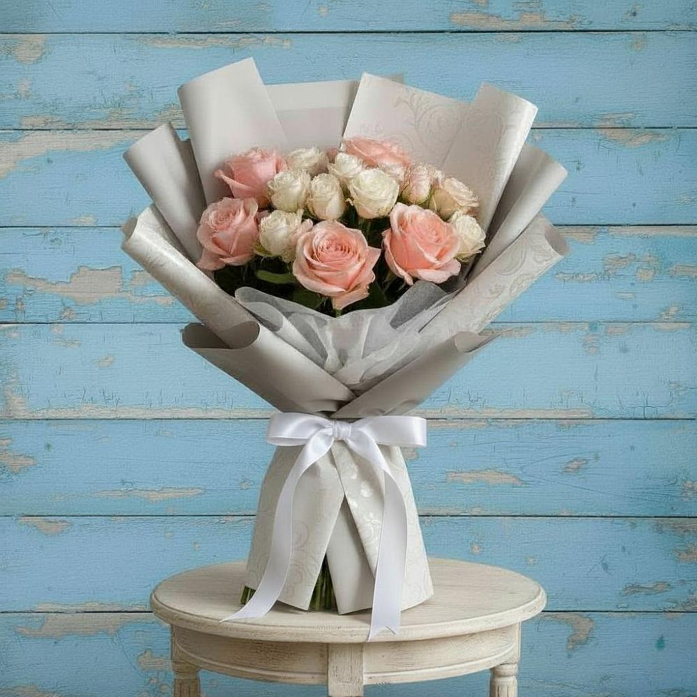 Букет цветов из: Розы в Приютово
