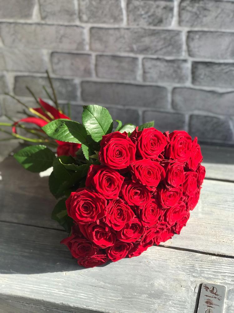 Букет Красные розы Фридом в Приютово
