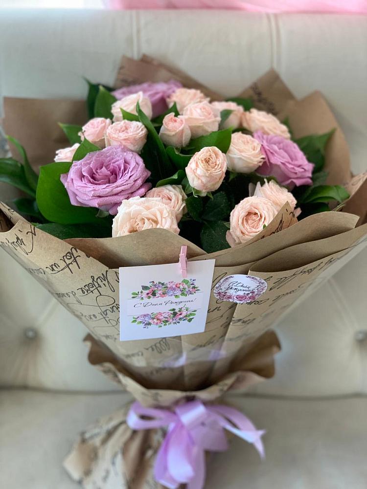 Букет цветов из: Розы в Приютово