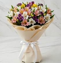 Букет цветов из:  Альстромерии в Приютово