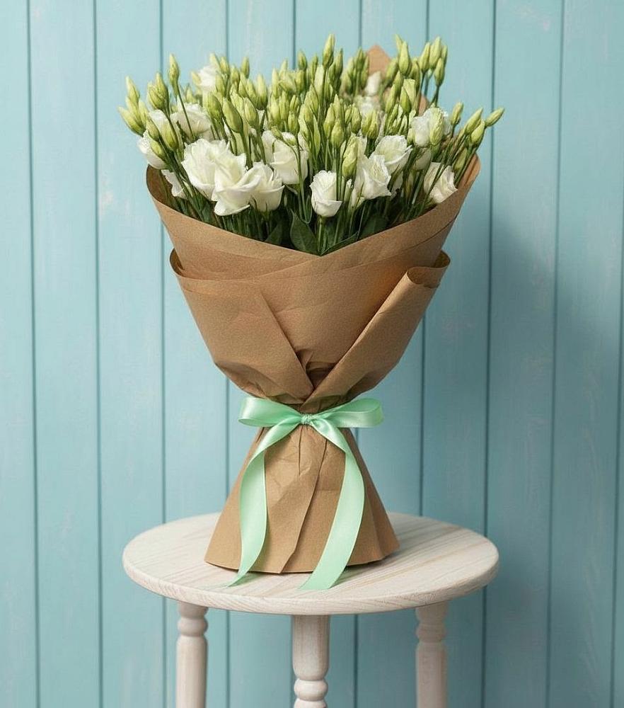 Букет цветов из: Лизиантусы в Приютово