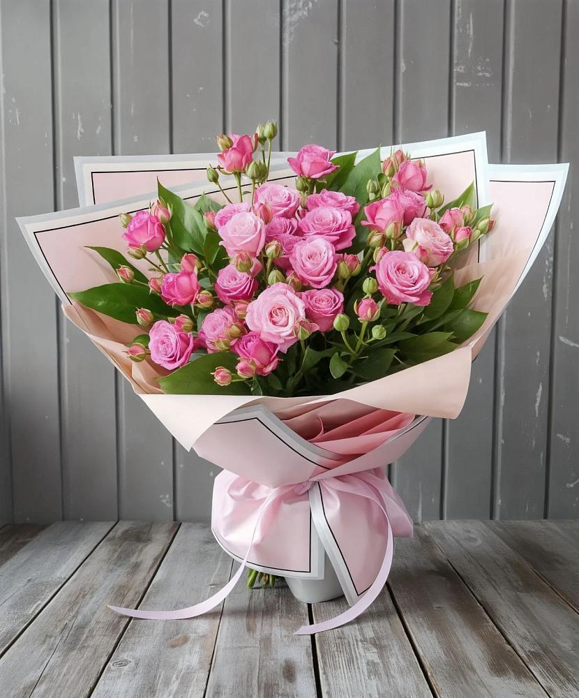 Букет Розовый кустик в Приютово