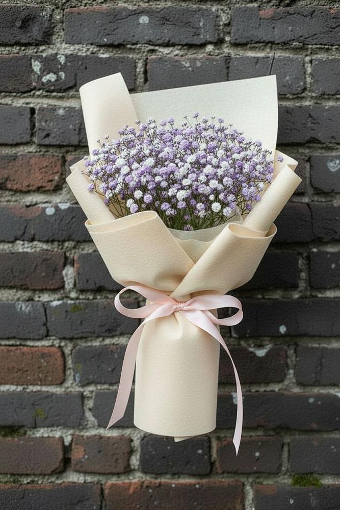 Букет цветов из: Гипсофила в Приютово