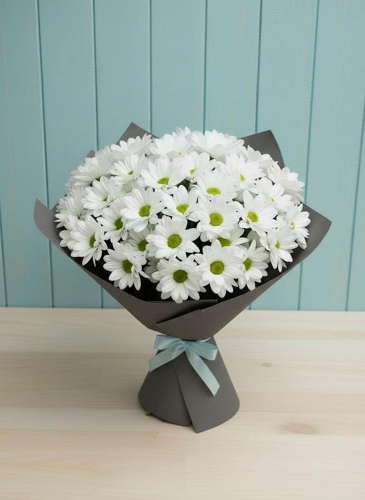 Букет цветов из: Хризантемы в Приютово