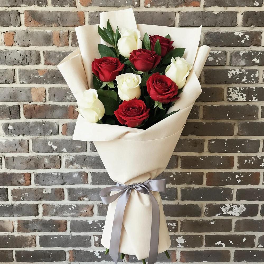 Букет цветов из: Розы в Приютово