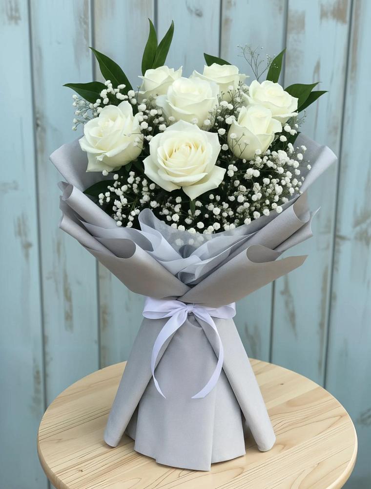 Букет цветов из: Розы в Приютово