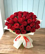 Букет 29 Красных роз в Приютово