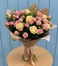 Букет цветов из:  Розы в Приютово