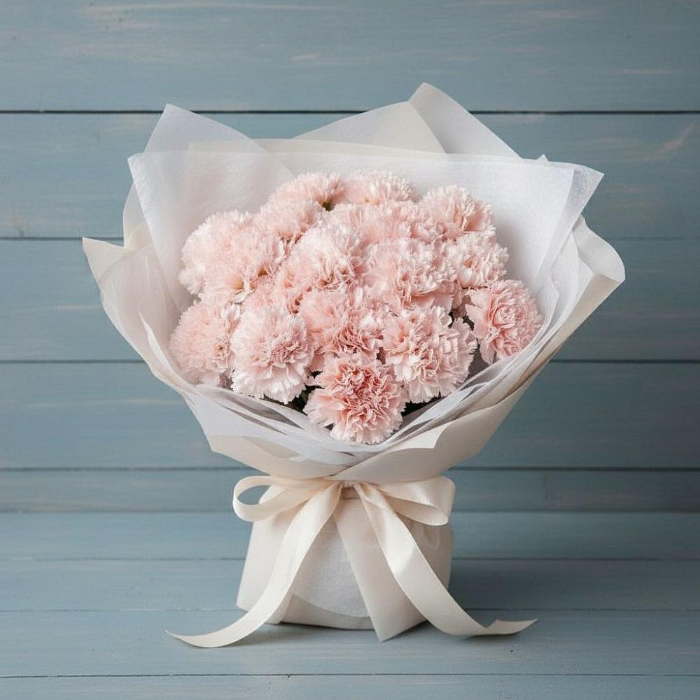 Букет цветов из: Гвоздики в Приютово