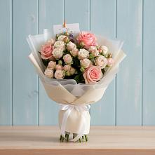 Букет цветов из:  Розы в Приютово