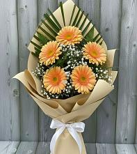Букет цветов из:  Герберы в Приютово