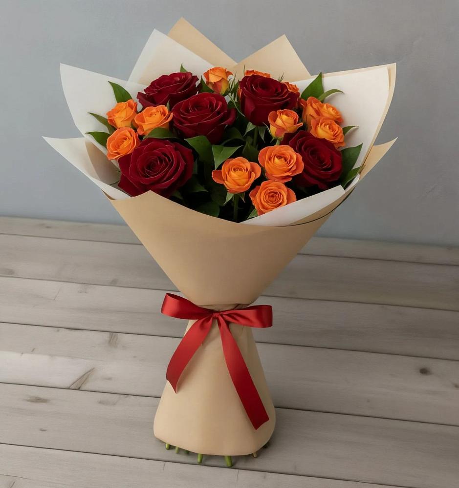 Букет Любовь и восторг в Приютово