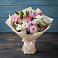 Букет цветов из: Хризантемы, Альстромерии и Розы в Приютово
